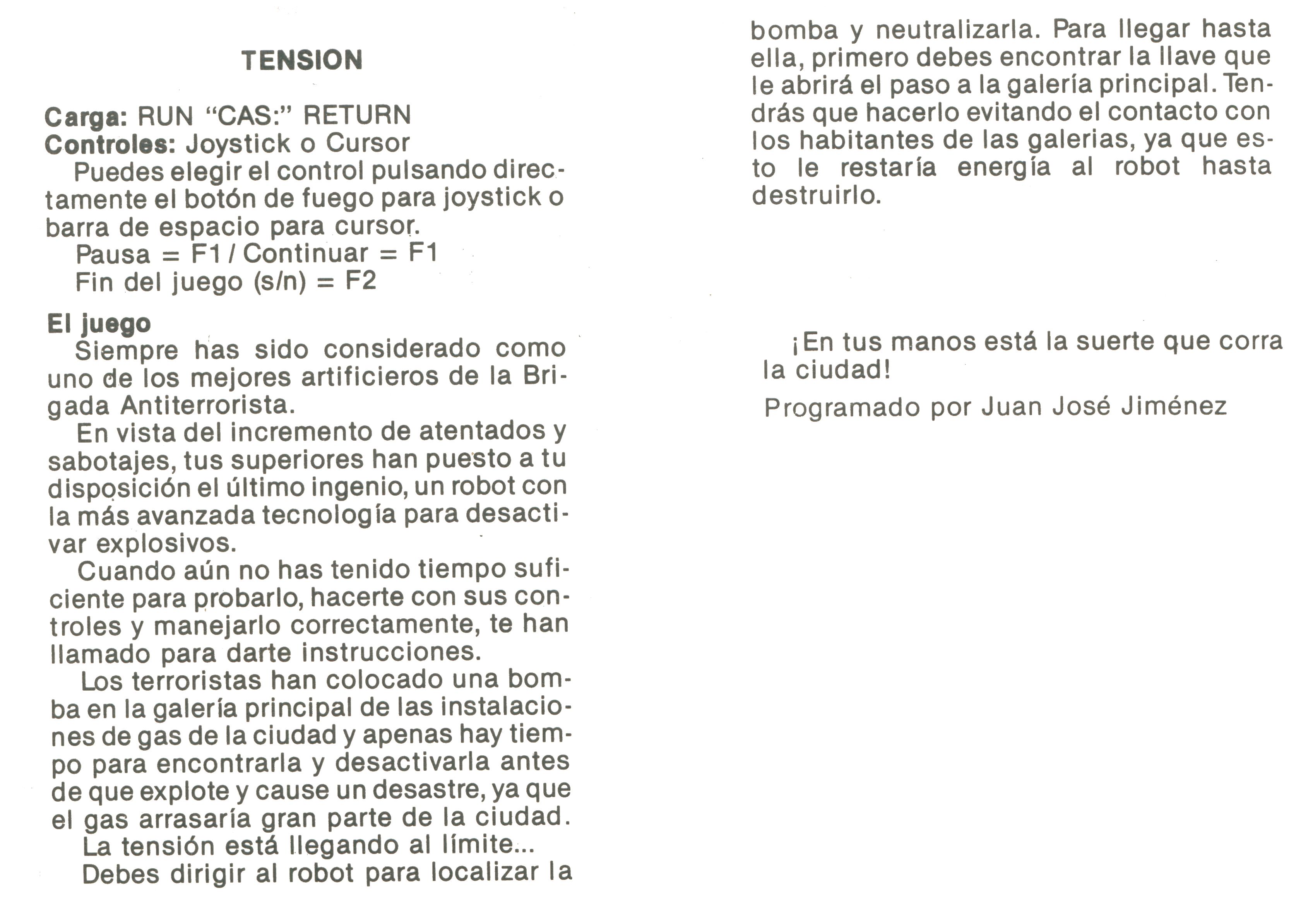 Tensión